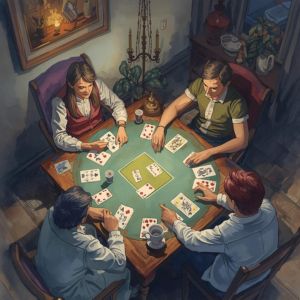 Sảnh game bài MMOO4 với bàn Tiến Lên và Poker